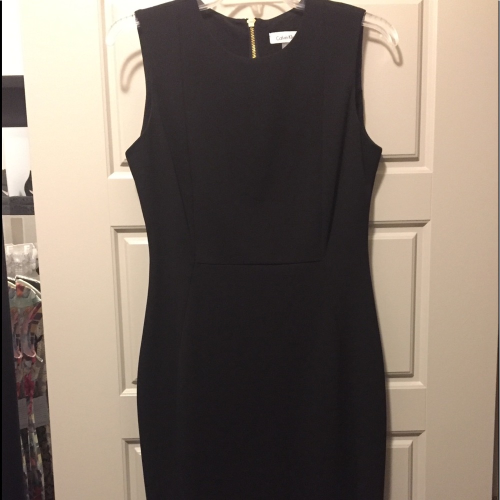 Calvin Klein black cocktail dress